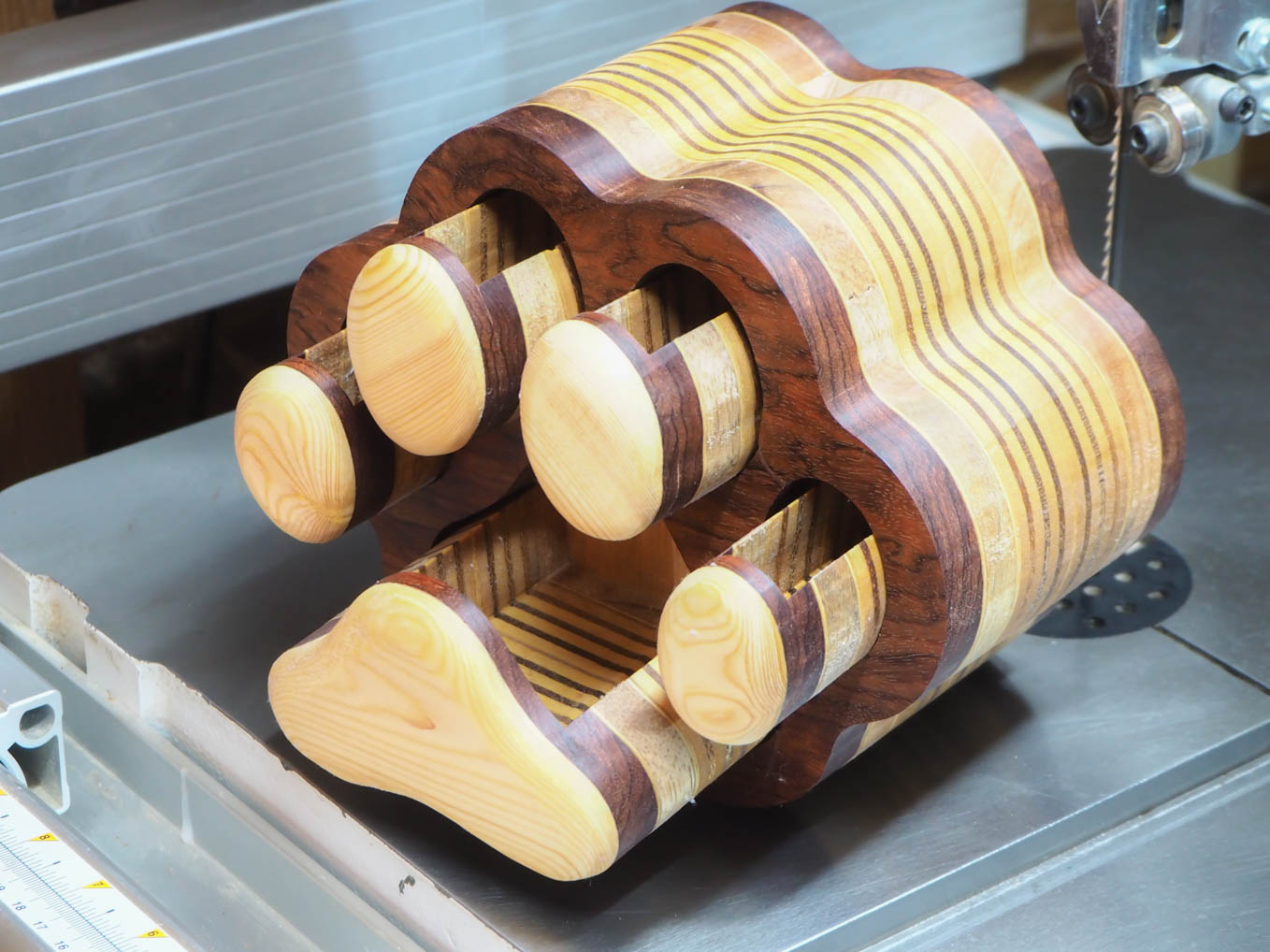 bandsaw box-Cat Paw Accessory Box